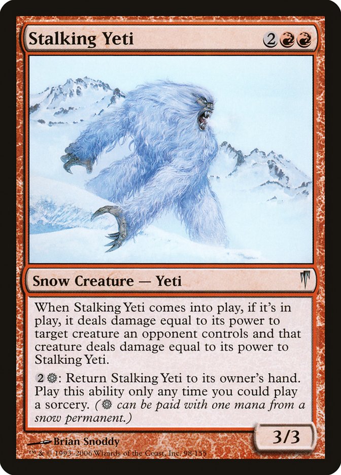 Magic | Stalking Yeti [Coldsnap] | The Nerd Merchant