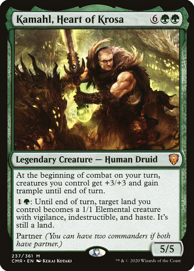 Magic | Kamahl, Heart of Krosa [Commander Legends] | The Nerd Merchant