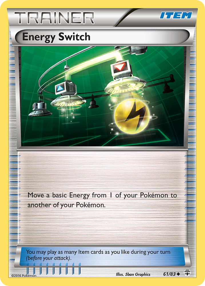 Pokemon | Energy Switch (61/83) [XY: Generations] | The Nerd Merchant