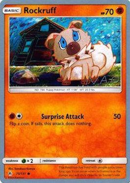 Pokemon | Rockruff (75/131) (Buzzroc - Naohito Inoue) [World Championships 2018] | The Nerd Merchant