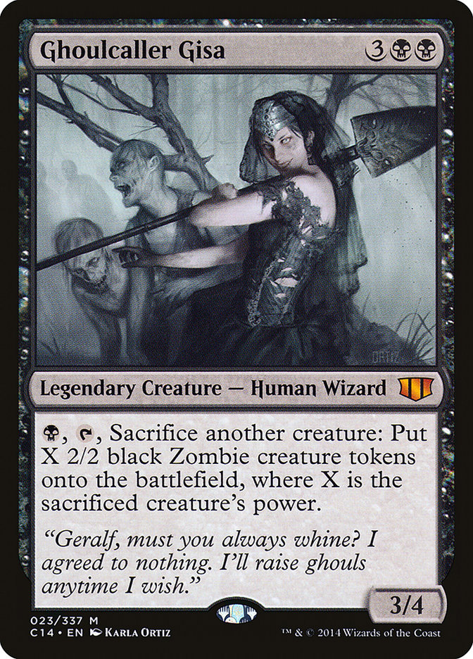 Magic | Ghoulcaller Gisa [Commander 2014] | The Nerd Merchant
