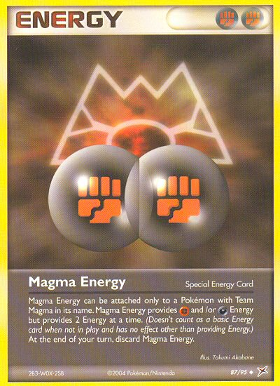 Pokemon | Magma Energy (87/95) [EX: Team Magma vs Team Aqua] | The Nerd Merchant