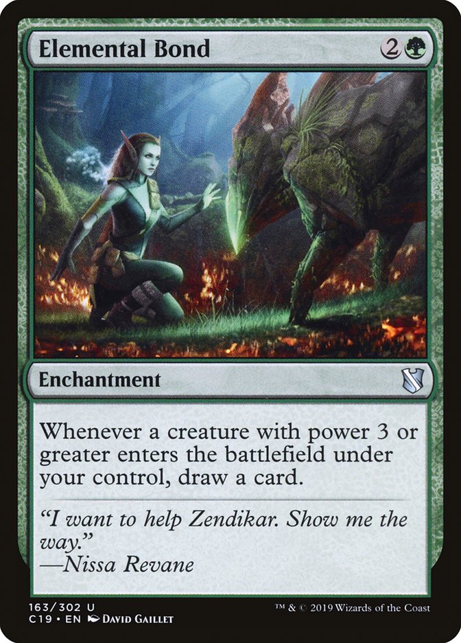 Magic | Elemental Bond [Commander 2019] | The Nerd Merchant
