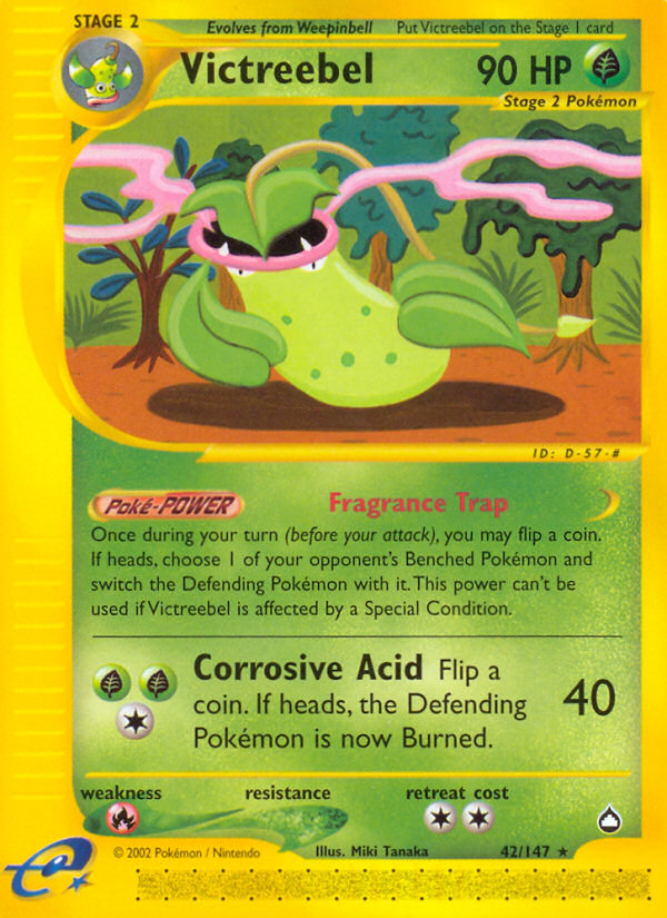 Pokemon | Victreebel (42/147) [Aquapolis] | The Nerd Merchant
