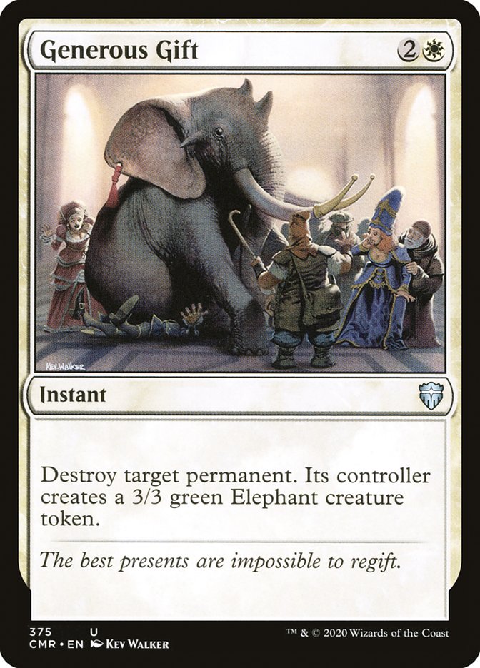 Magic | Generous Gift [Commander Legends] | The Nerd Merchant