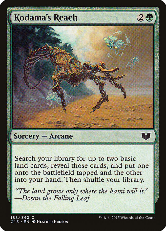Magic | Kodama's Reach [Commander 2015] | The Nerd Merchant