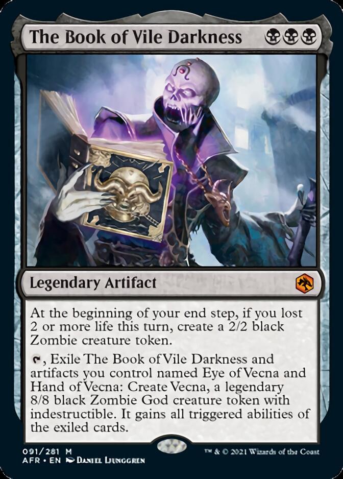 Magic | The Book of Vile Darkness [Dungeons & Dragons: Adventures in the Forgotten Realms] | The Nerd Merchant