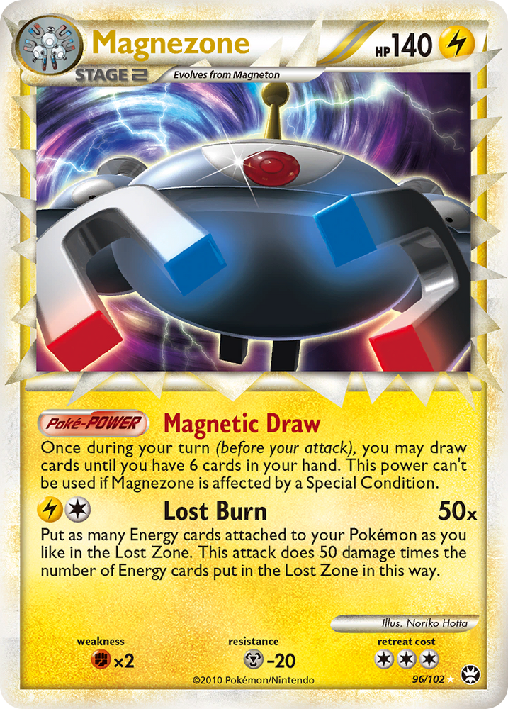 Pokemon | Magnezone (96/102) [HeartGold & SoulSilver: Triumphant] | The Nerd Merchant
