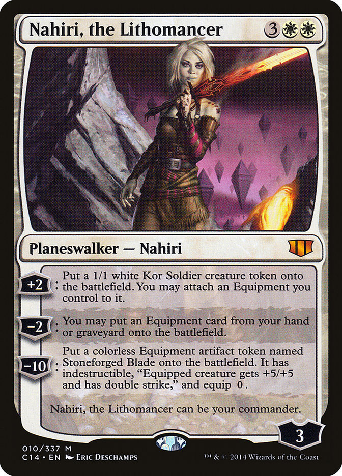 Magic | Nahiri, the Lithomancer [Commander 2014] | The Nerd Merchant