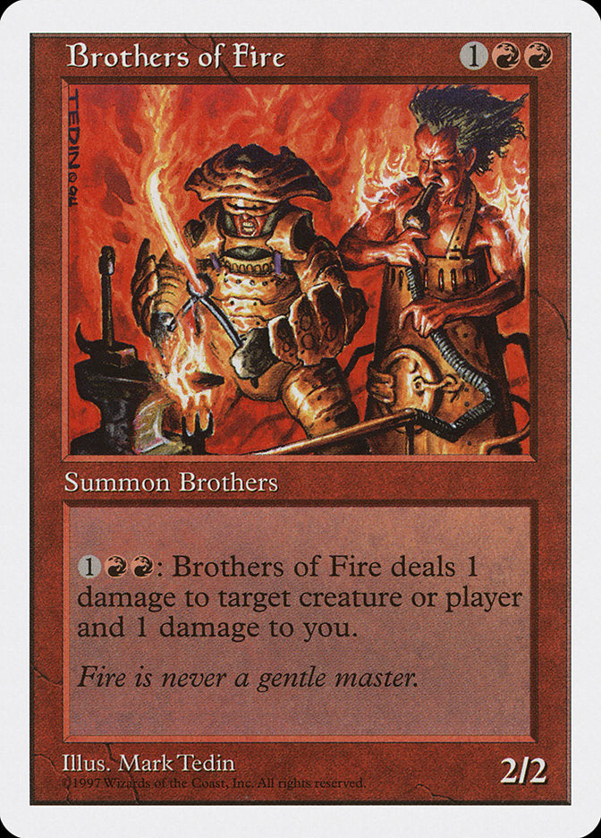 Magic | Brothers of Fire [Fifth Edition] | The Nerd Merchant