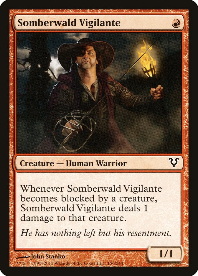 Magic | Somberwald Vigilante [Avacyn Restored] | The Nerd Merchant
