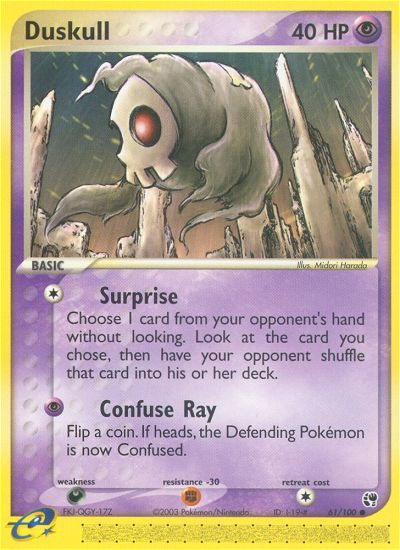 Pokemon | Duskull (61/100) [EX: Sandstorm] | The Nerd Merchant