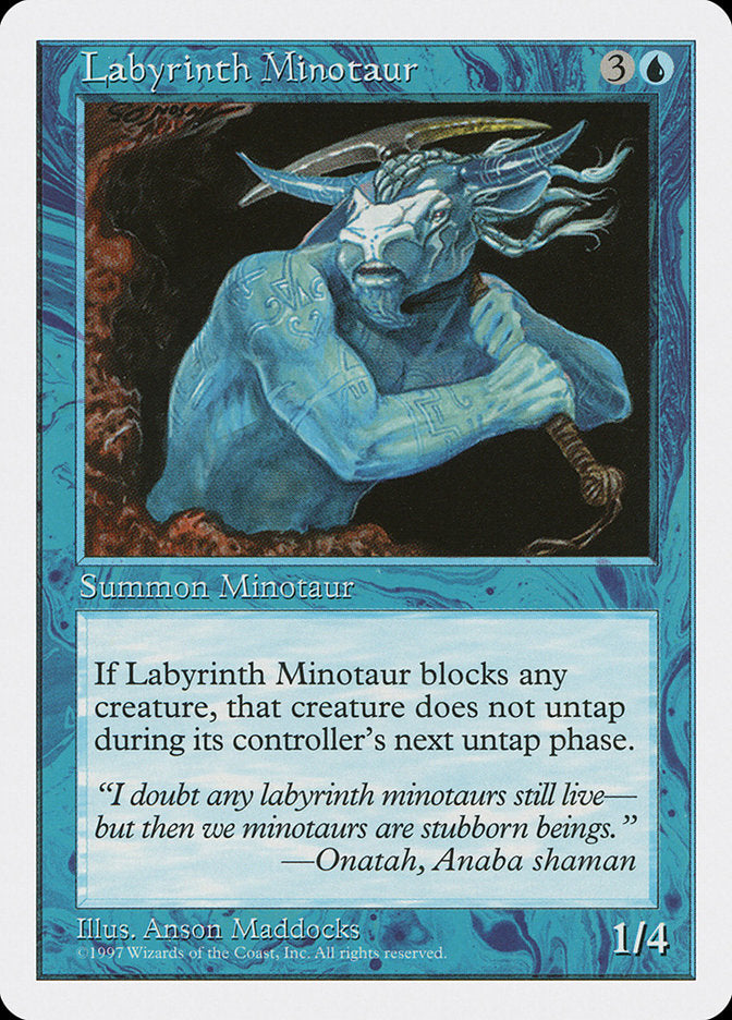 Magic | Labyrinth Minotaur [Fifth Edition] | The Nerd Merchant