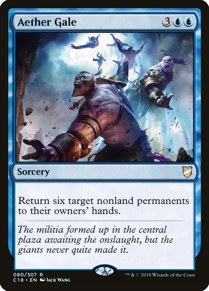 Magic | Aether Gale [Commander 2018] | The Nerd Merchant