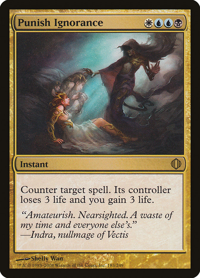 Magic | Punish Ignorance [Shards of Alara] | The Nerd Merchant