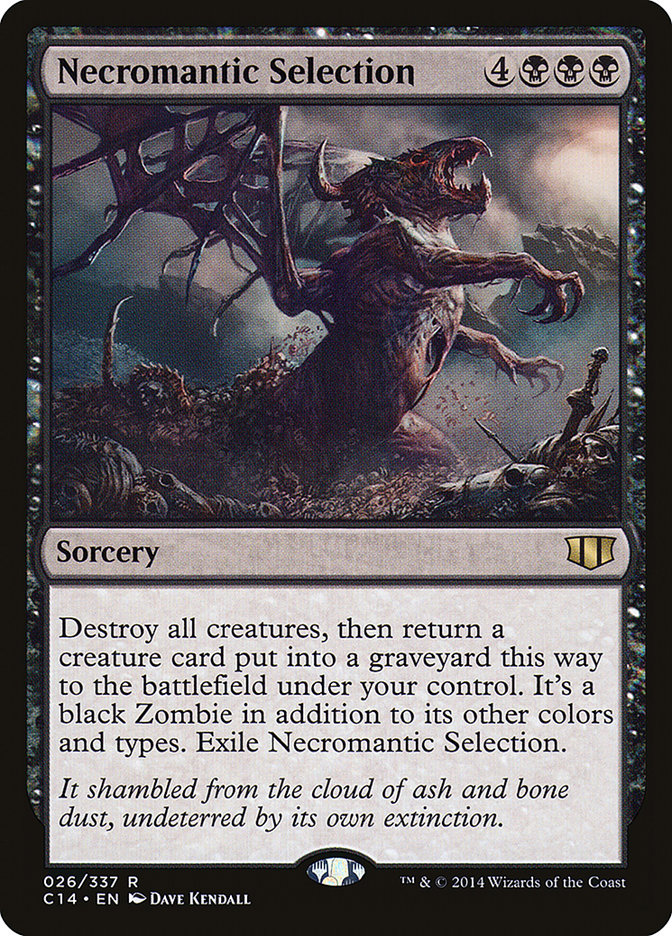 Magic | Necromantic Selection [Commander 2014] | The Nerd Merchant