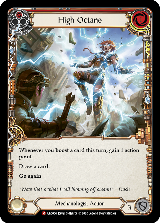 Flesh and Blood TCG | High Octane [U-ARC006] (Arcane Rising Unlimited)  Unlimited Normal | The Nerd Merchant