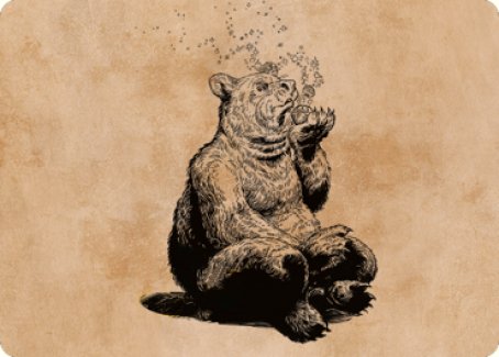 Magic | Wilson, Refined Grizzly Art Card [Commander Legends: Battle for Baldur's Gate Art Series] | The Nerd Merchant