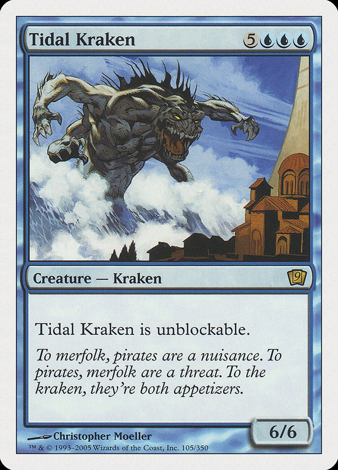 Magic | Tidal Kraken [Ninth Edition] | The Nerd Merchant
