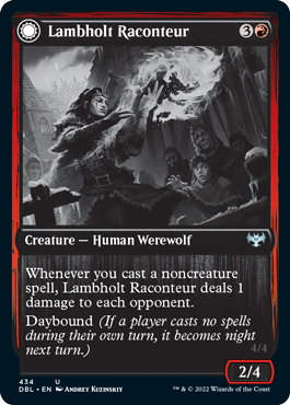 Magic | Lambholt Raconteur // Lambholt Ravager [Innistrad: Double Feature] | The Nerd Merchant