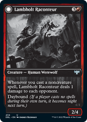 Magic | Lambholt Raconteur // Lambholt Ravager [Innistrad: Double Feature] | The Nerd Merchant