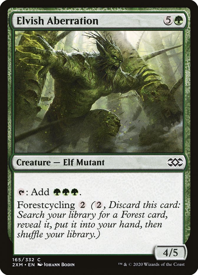 Magic | Elvish Aberration [Double Masters] | The Nerd Merchant