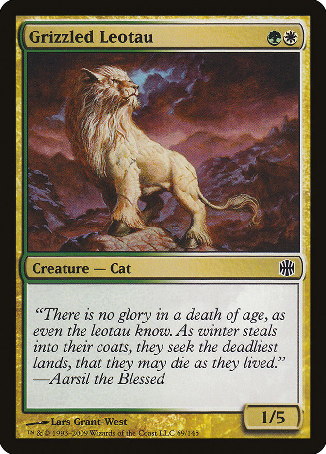 Magic | Grizzled Leotau [Alara Reborn] | The Nerd Merchant