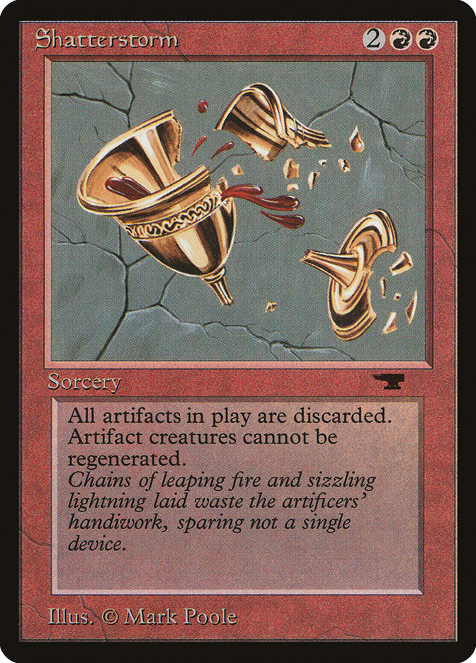 Magic | Shatterstorm [Antiquities] | The Nerd Merchant