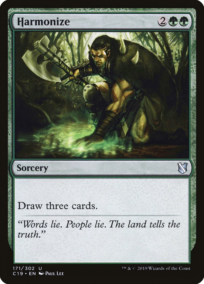 Magic | Harmonize [Commander 2019] | The Nerd Merchant