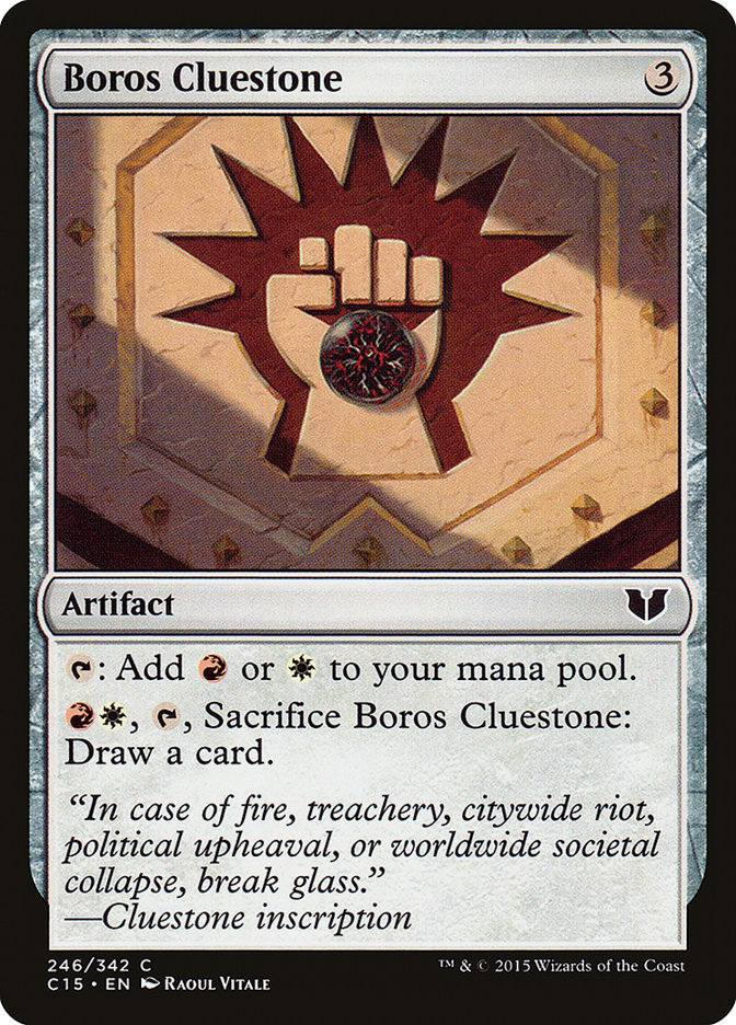 Magic | Boros Cluestone [Commander 2015] | The Nerd Merchant