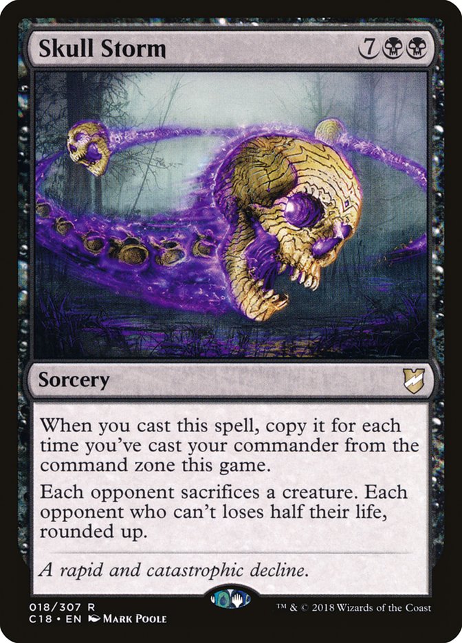 Magic | Skull Storm [Commander 2018] | The Nerd Merchant