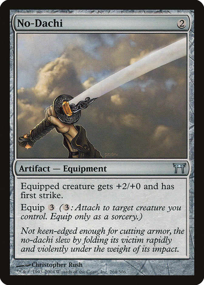 Magic | No-Dachi [Champions of Kamigawa] | The Nerd Merchant