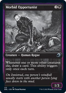Magic | Morbid Opportunist [Innistrad: Double Feature] | The Nerd Merchant