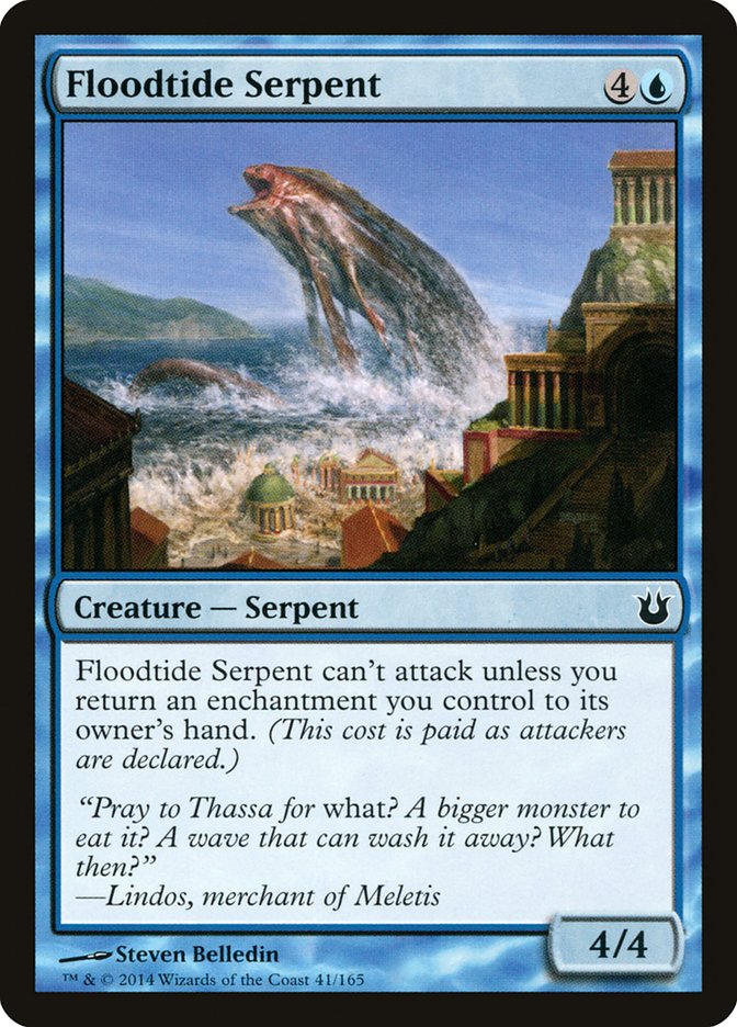 Magic | Floodtide Serpent [Born of the Gods] | The Nerd Merchant