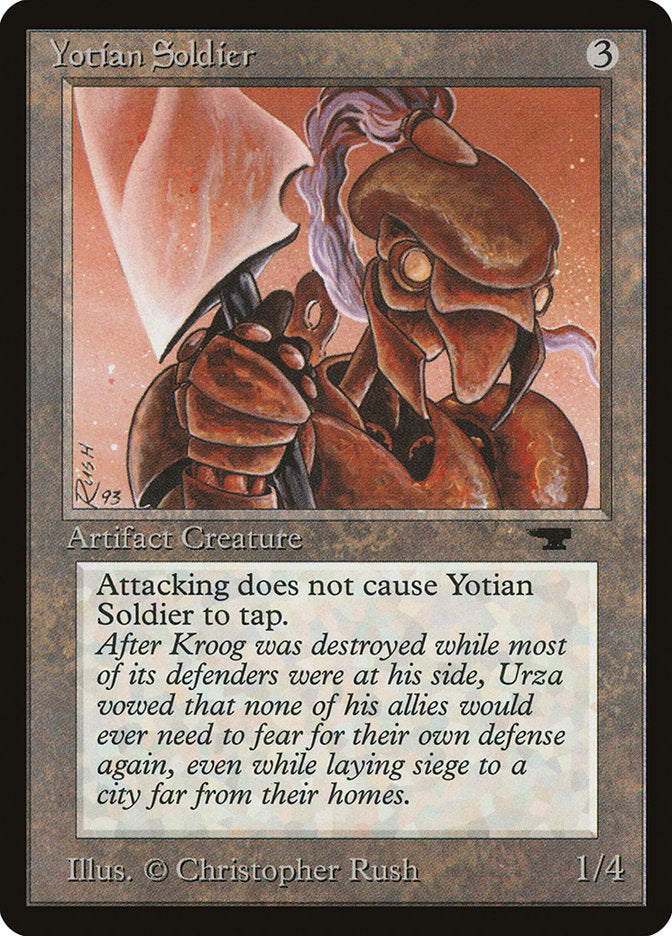 Magic | Yotian Soldier [Antiquities] | The Nerd Merchant