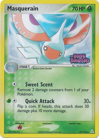 Pokemon | Masquerain (47/110) (Stamped) [EX: Holon Phantoms] | The Nerd Merchant