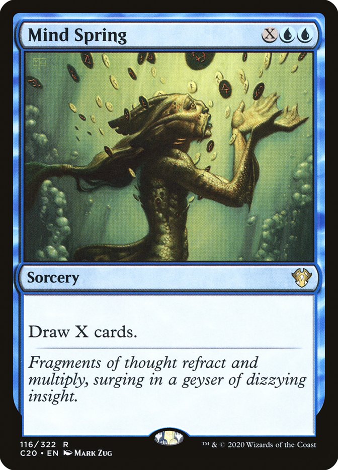 Magic | Mind Spring [Commander 2020] | The Nerd Merchant