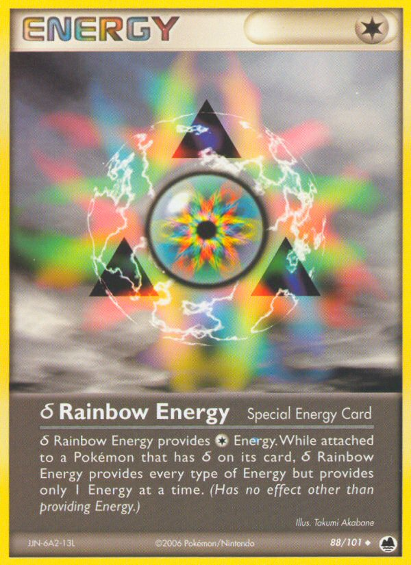 Pokemon | Rainbow Energy (88/101) (Delta Species) [EX: Dragon Frontiers] | The Nerd Merchant