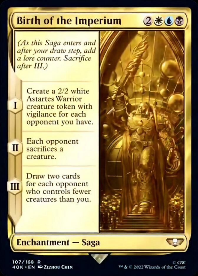 Magic | Birth of the Imperium (Surge Foil) [Warhammer 40,000] | The Nerd Merchant
