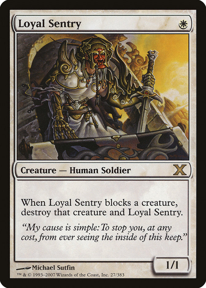 Magic | Loyal Sentry [Tenth Edition] | The Nerd Merchant