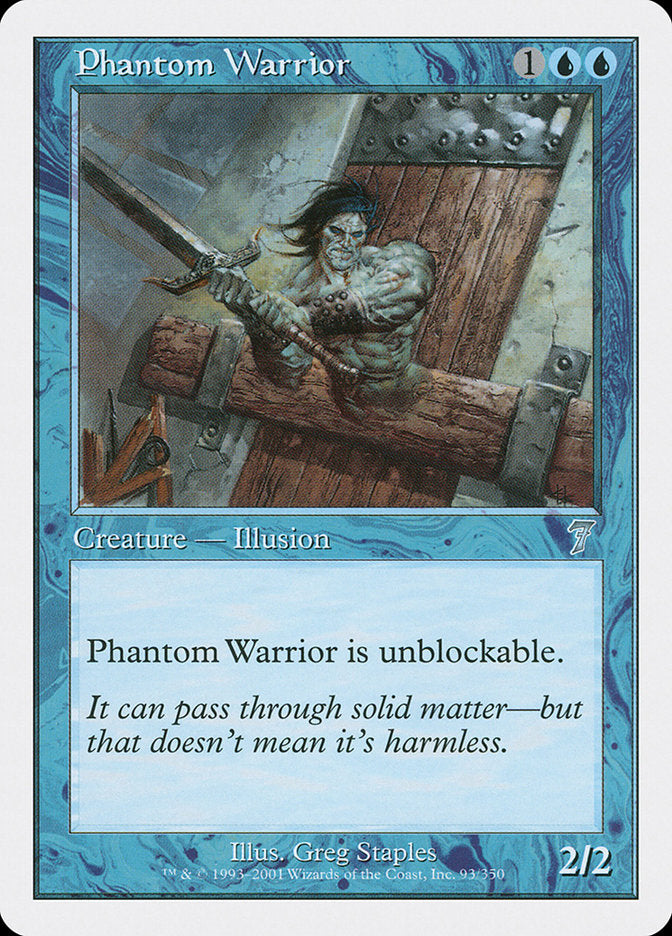 Magic | Phantom Warrior [Seventh Edition] | The Nerd Merchant