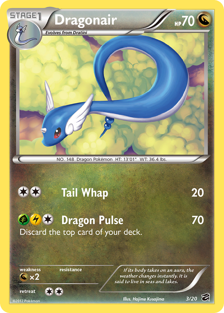Pokemon | Dragonair (3/20) [Black & White: Dragon Vault] | The Nerd Mechant