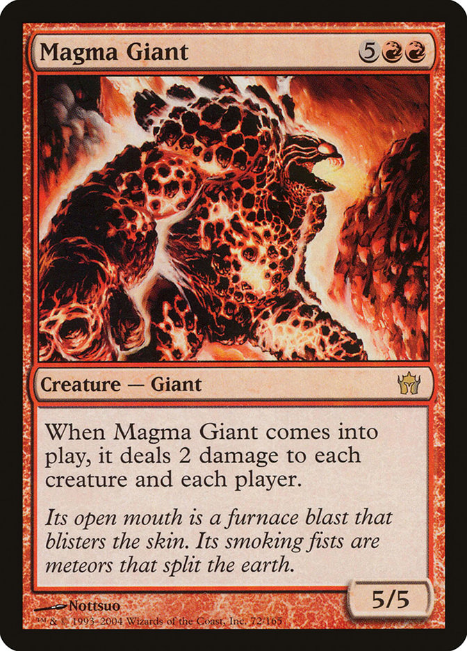 Magic | Magma Giant [Fifth Dawn] | The Nerd Merchant