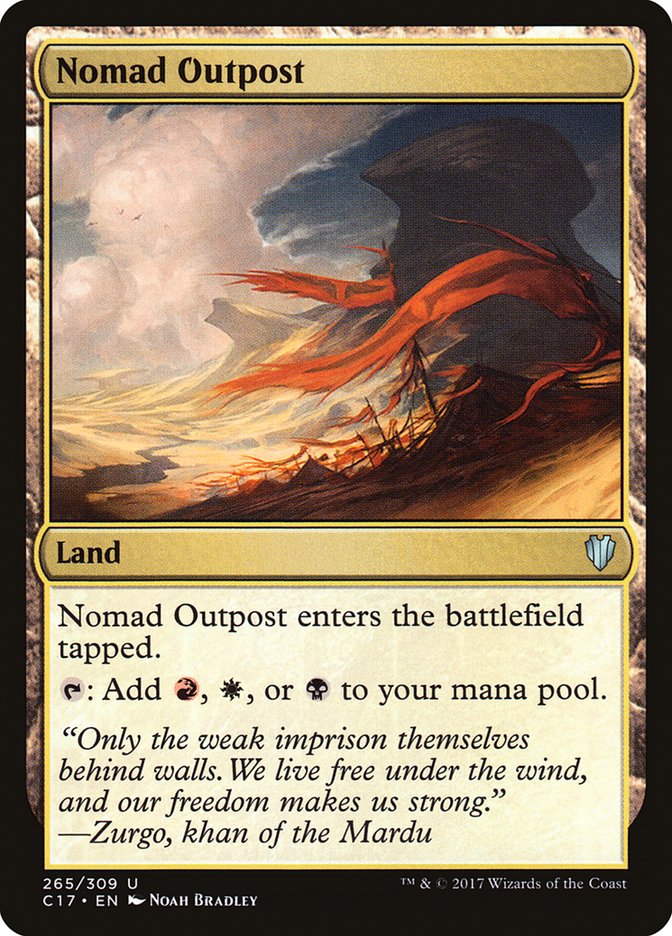 Magic | Nomad Outpost [Commander 2017] | The Nerd Merchant