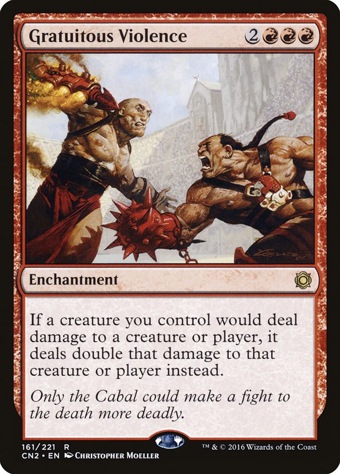 Magic | Gratuitous Violence [Conspiracy: Take the Crown] | The Nerd Merchant