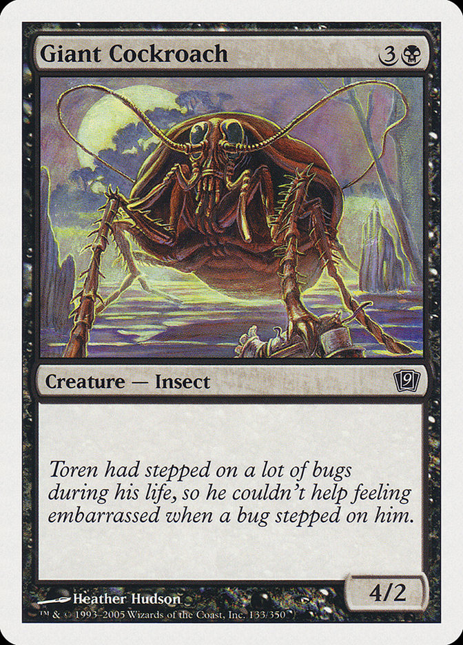 Magic | Giant Cockroach [Ninth Edition] | The Nerd Merchant
