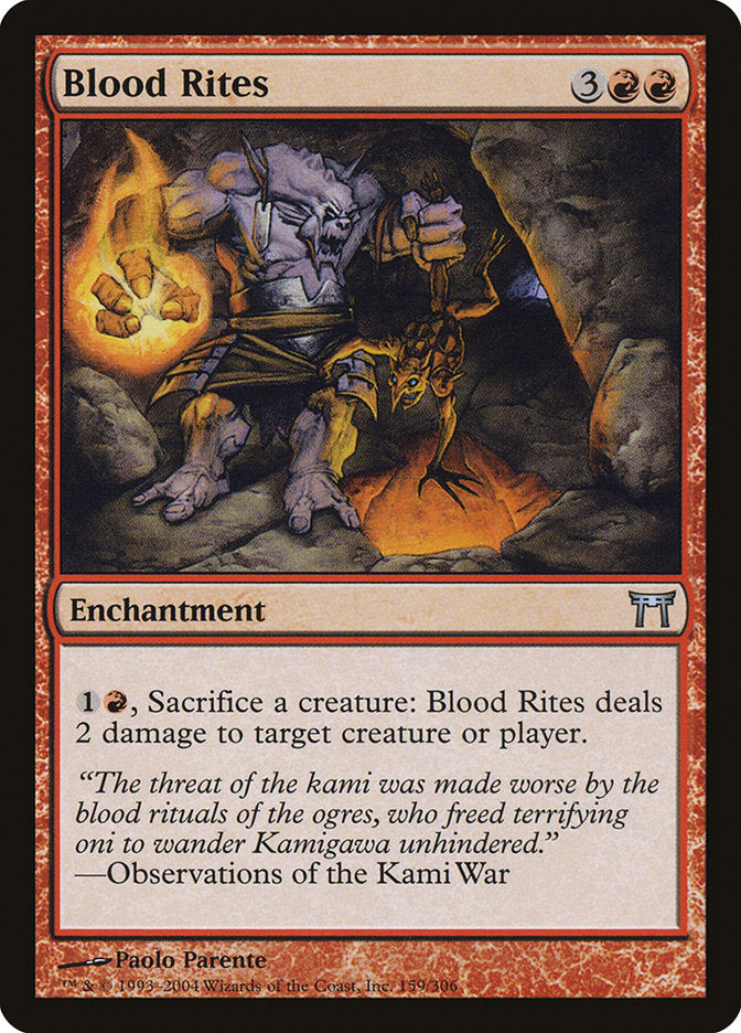 Magic | Blood Rites [Champions of Kamigawa] | The Nerd Merchant
