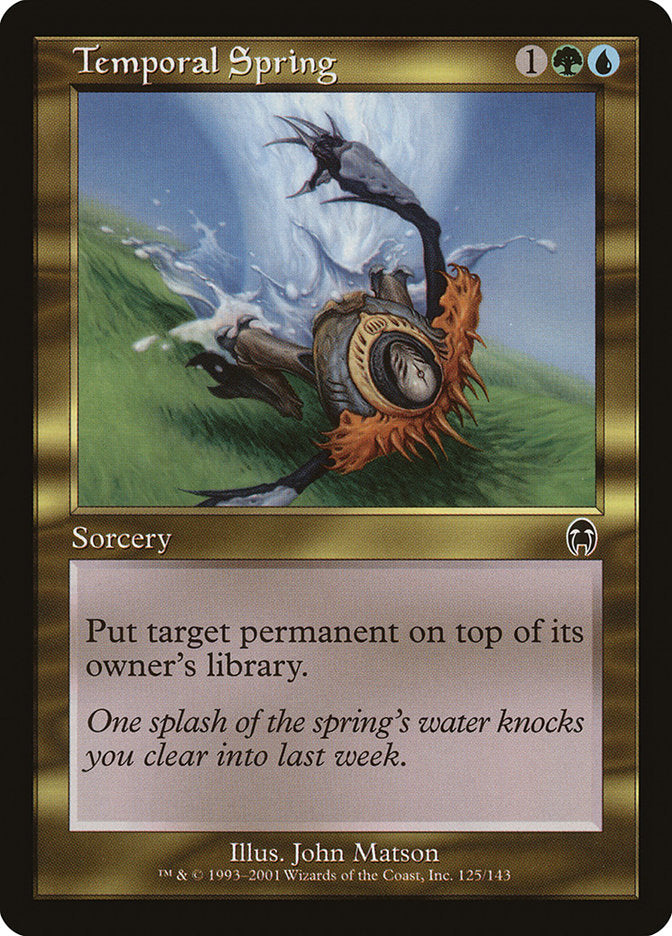 Magic | Temporal Spring [Apocalypse] | The Nerd Merchant
