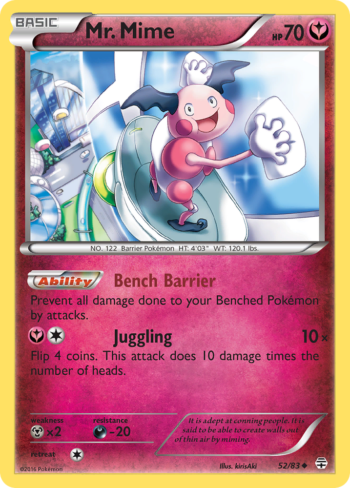 Pokemon | Mr. Mime (52/83) [XY: Generations] | The Nerd Merchant