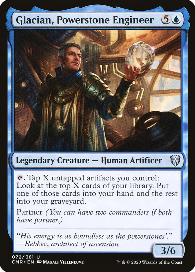 Magic | Glacian, Powerstone Engineer [Commander Legends] | The Nerd Merchant